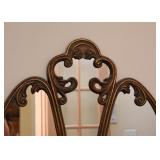 Ornate 3-Panel Wall Mirror