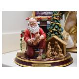 Christmas Decorations (Thomas Kinkade Figure)
