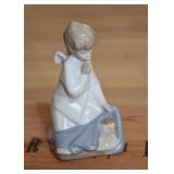 Lladro Figurine (Angel with Baby Jesus)