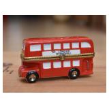 Limoges Pill Box (London Double Decker Bus)