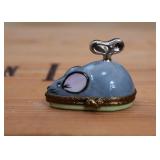 Limoges Pill Box (Wind Up Toy Mouse)