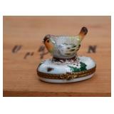 Limoges Pill Box (Bird)