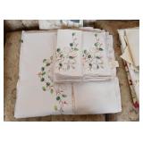 Embroidery Table Linens
