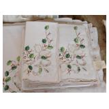 Embroidery Table Linens