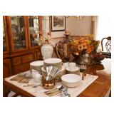 Mikasa China Set (Empire Gold)