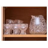 Vintage Pitcher & Glasses Set (Pink)