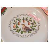 Pickard China -"12 Days of Christmas" Serving Bowl & Plate Set