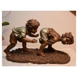 Home Decor - Statue of Children Playing