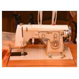 Vintage Kenmore Sewing Machine with Work Table / Cabinet