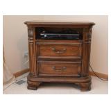 Traditional TV Stand / Nightstand with Drawers 
