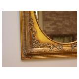 Wall Mirror with Circular Inset