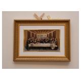 Religious Items - Last Supper Wall Hanging / Framed Plaque