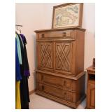 Vintage Highboy Wardrobe / Dresser