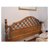 Vintage Queen Size Bed / Headboard