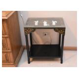 Chinese Black Lacquer Table