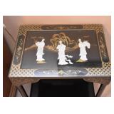 Chinese Black Lacquer Table