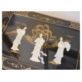 Chinese Black Lacquer Table