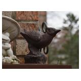 Cast Iron Bird Figurine