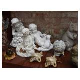 Garden Decor - Statues & Sprinkler
