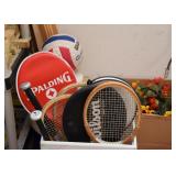 Tennis Rackets, Baseball Bats