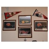 Chicago Blackhawks Championship Pennants & Photos