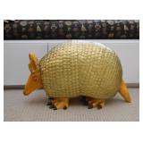 $500- Sergio Bustamante Paper Mache Armadillo Art Sculpture (26