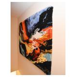 $2,500 - Super Cool Leonardo Nierman Wall Tapestry (Approx. 70" L x 50" H)