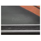 Framed Fernando Botero Artwork / Painting Reproduction , (Approx. 40" L x 30" H)