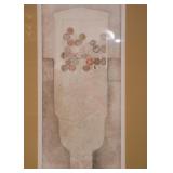 $175 - Framed Limited Edition Artwork, "Gumballs II" by Louise Bernard, 1973 