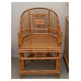 $300 for Pair - Bamboo & Cane Armchairs - SET OF 2 - (Each Approx. 21" W x 35"H)