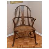 PAIR of Windsor Chairs with Rush Seats (2 of these)