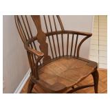 PAIR of Windsor Chairs with Rush Seats (2 of these)
