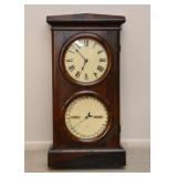 SOLD - Antique Clock with the Date, Month & Day of the Week