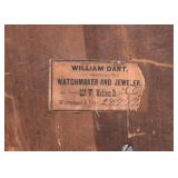 SOLD - Antique Clock with the Date, Month & Day of the Week