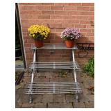 $125 - Three -Tier Metal Garden Plant Stand
