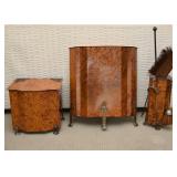 Fireplace Set (Ash Box, Screen, Tools & Fender)