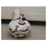 Mexican Tonala Pottery Pitcher & Cup