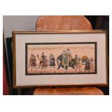 Framed Persian Artwork