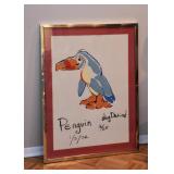"Penguin" Limited Edition Print by Doug DeLind