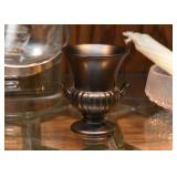 Black Wedgwood Miniature Vase