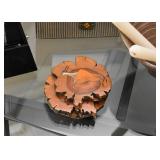 Hand Painted Wood Slice Coasters (Set of 6)