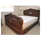 Queen Size Wicker Bed