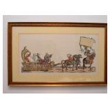 Vintage Framed Print