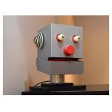 Robot Head Store Display (when turned on, head swivels, eyes light & mouth shows "Thank You")