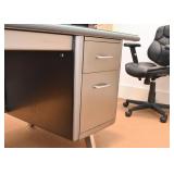 Vintage Steelcase Tankard Desk