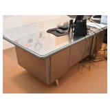 Vintage Steelcase Tankard Desk