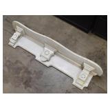White Painted Wall / Mantle Shelf