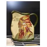 Vintage Pottery Pitcher