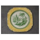 English Transferware Plate (George Jones & Sons)
