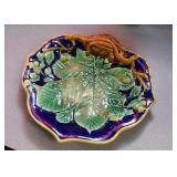 Majolica Leaf Dish
